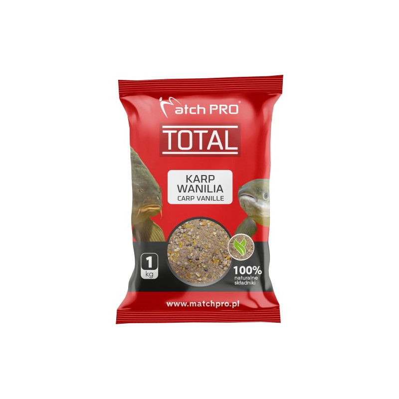 TOTAL KARP WANILIA Zanęta MatchPro 1kg